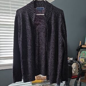 Karen Scott Black Cardigan